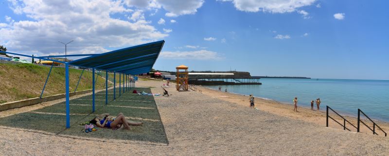 Пансионат в поселке Песчаное Крым рядом с пляжем